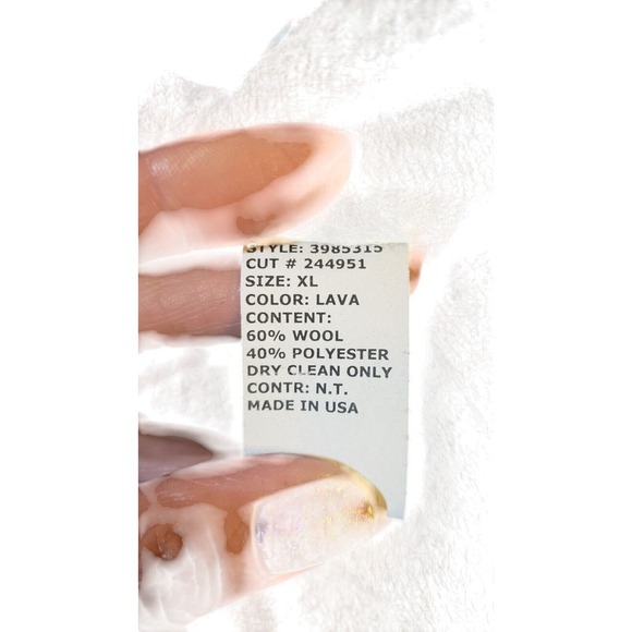 Cut Loose Wool Vest Womens Size XL Gray Two Button Front Lagenlook Outdoors - Picture 11 of 14